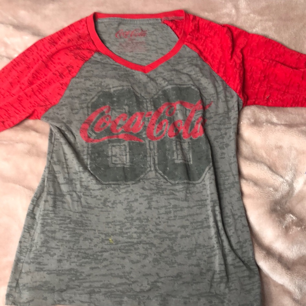 Coca-cola shirt, from Coke Museum in Atlanta Georgia